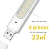 USB Reading Lamp Flexible Mini Light for Laptop Dimmable Reading Light LED Light Notebook Reading Lamp Home Office