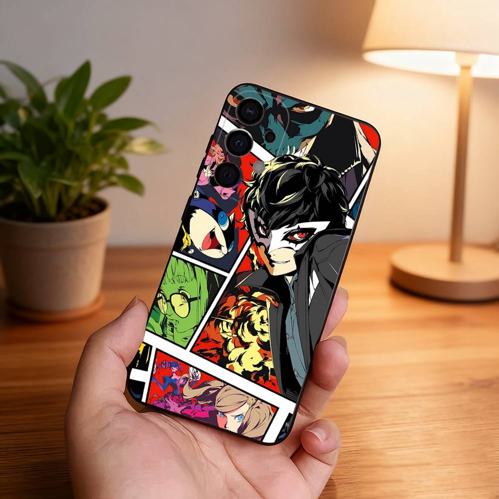 

Game P-PersonaS 5 For Samsung Phone Case S26,S25,S24,S21,S22,S23,S30,Ultra,S20,Plus,Fe,Lite,5G Black Cover Samsung S30plus5G
