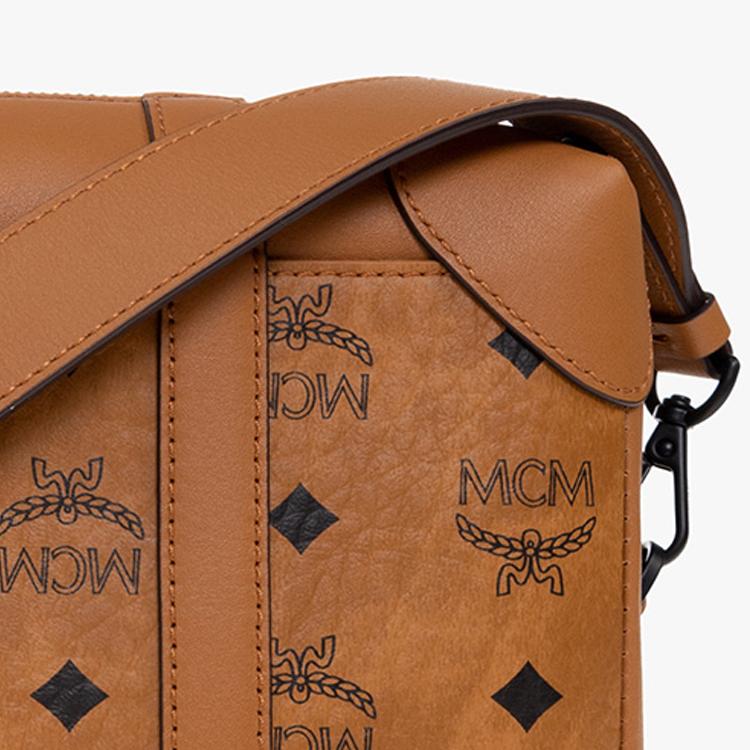 New MCM Klassik Visetos Crossbody Bags MMRDSKK01CO001