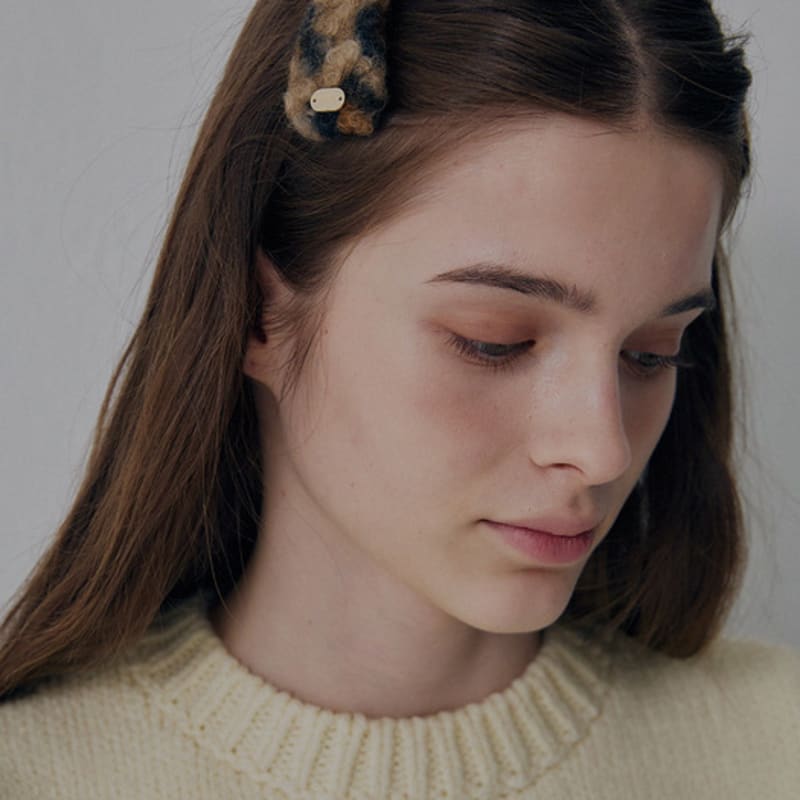 Marchen Boucle leopardhårnål_2 färger