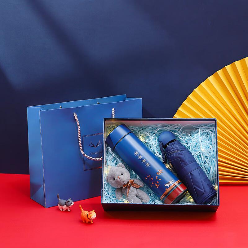 Smart Thermos Gift Set with LED Temperature Display