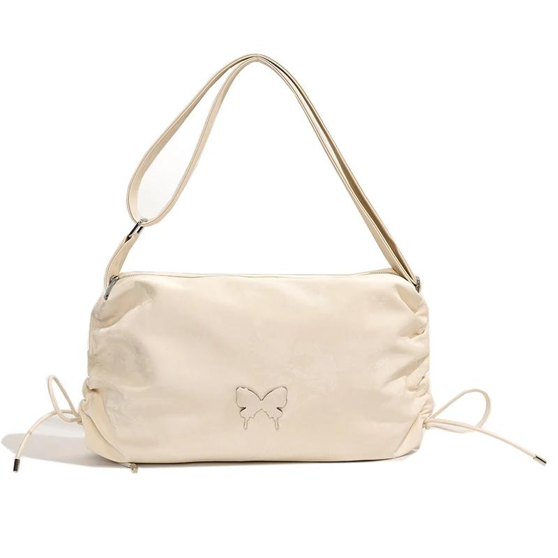 High Quality Trend PU Butterfly Shoulder Bags Versatile Commuting Crossbody Bags for Women  Fashion