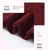 Plus Size Velvet Winter Top - Stylish New Arrival for Middle-Aged Women