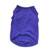 Custom Logo OEM ODM Solid Colors Polyester T-Shirt for Dogs and Cats Low MOQ Factory Price for All Seasons Pet Clothes