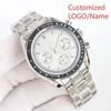 A11 Store Customized Watch Men's Watches Movement Chronograph Stainless Steel Sapphire Waterproof Watch