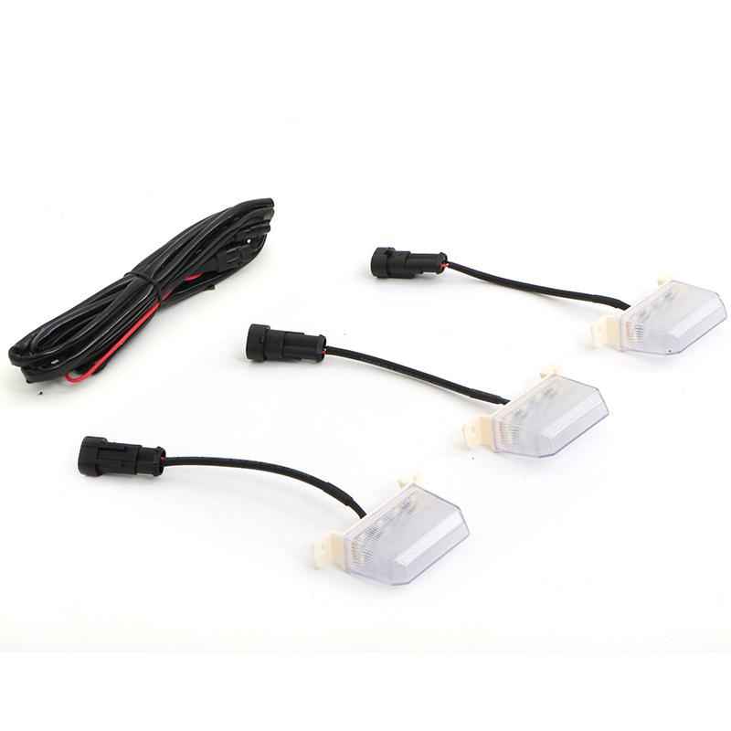 Lumini LED pentru grilă pentru Tundra 2022-2024 - Galben