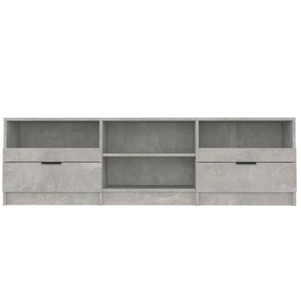 TV Cabinet Concrete Grey 150 x 33.5 x 45 cm Particleboard