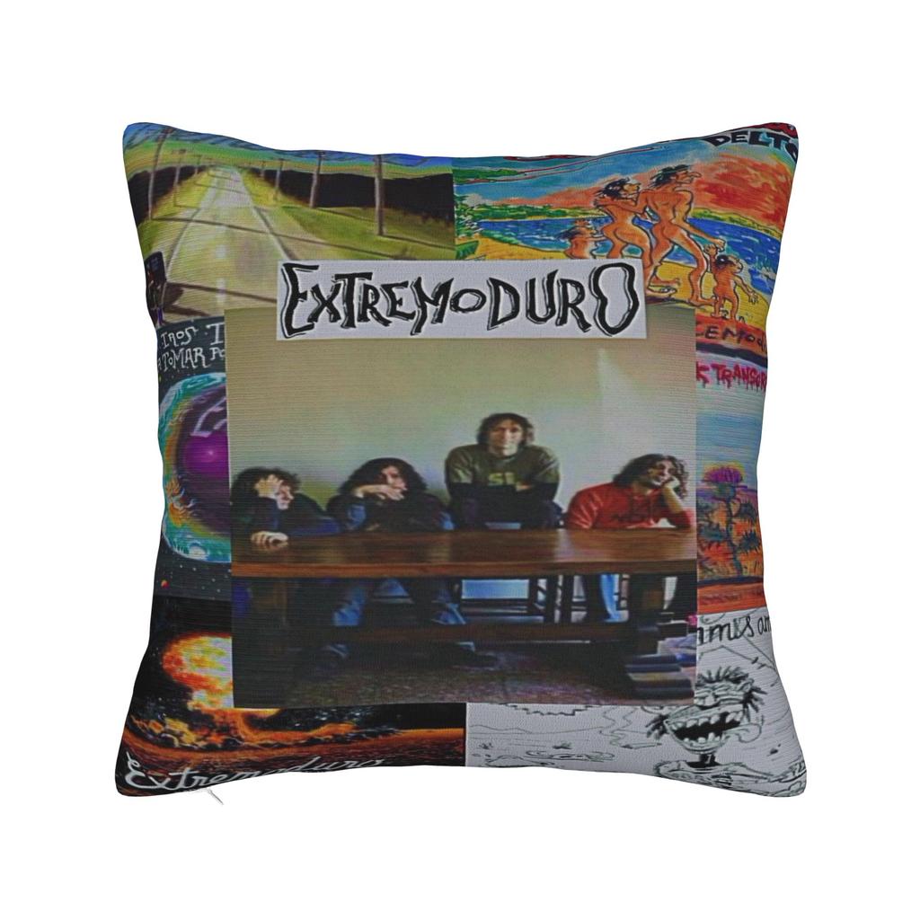 Extremoduro Rock Band Tour Pillowcase Accessories Printing Cushion Cover Pillow Covers Home Decoration Zipper Multi Size