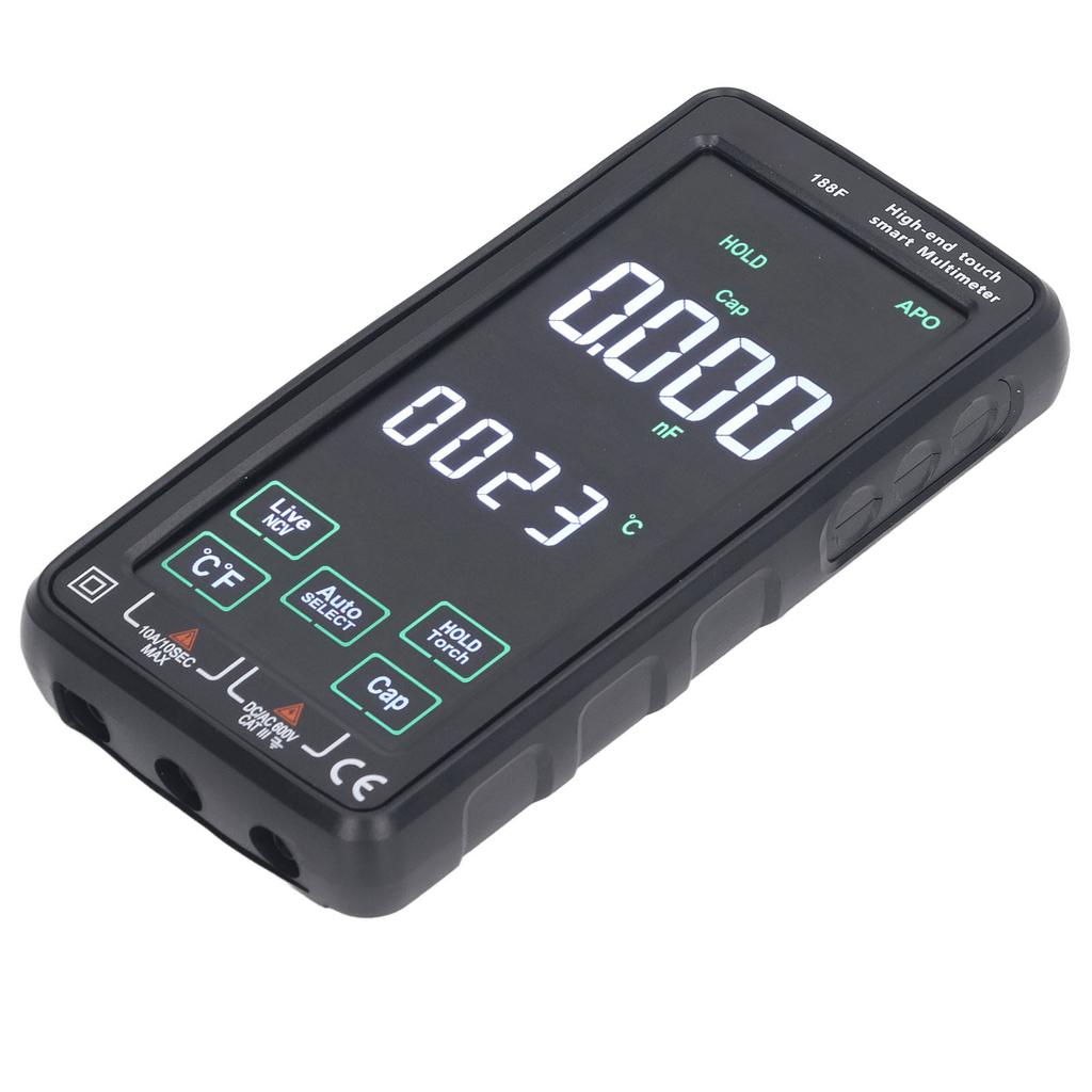 Smart Multimeter LCD Color Screen High Accuracy Digital Electrical Tester AC750V DC1000V