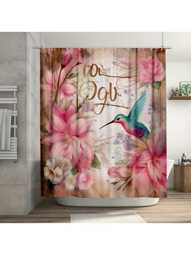 1PC God Says You Are Special Unique Shower Curtain, Durable Polyester, Easy Clean, for Bathroom & Window Decor