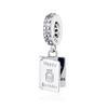 Travel & Life Charms for Bracelet DIY Jewelry Making Eiffel Tower Statue of Liberty Family Birthday Pendant Beads Gift