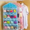 Sorting Bathroom Wall Hanging Sock Organizer Underwear Storage Bag Clothes Holder Sundries Sorting