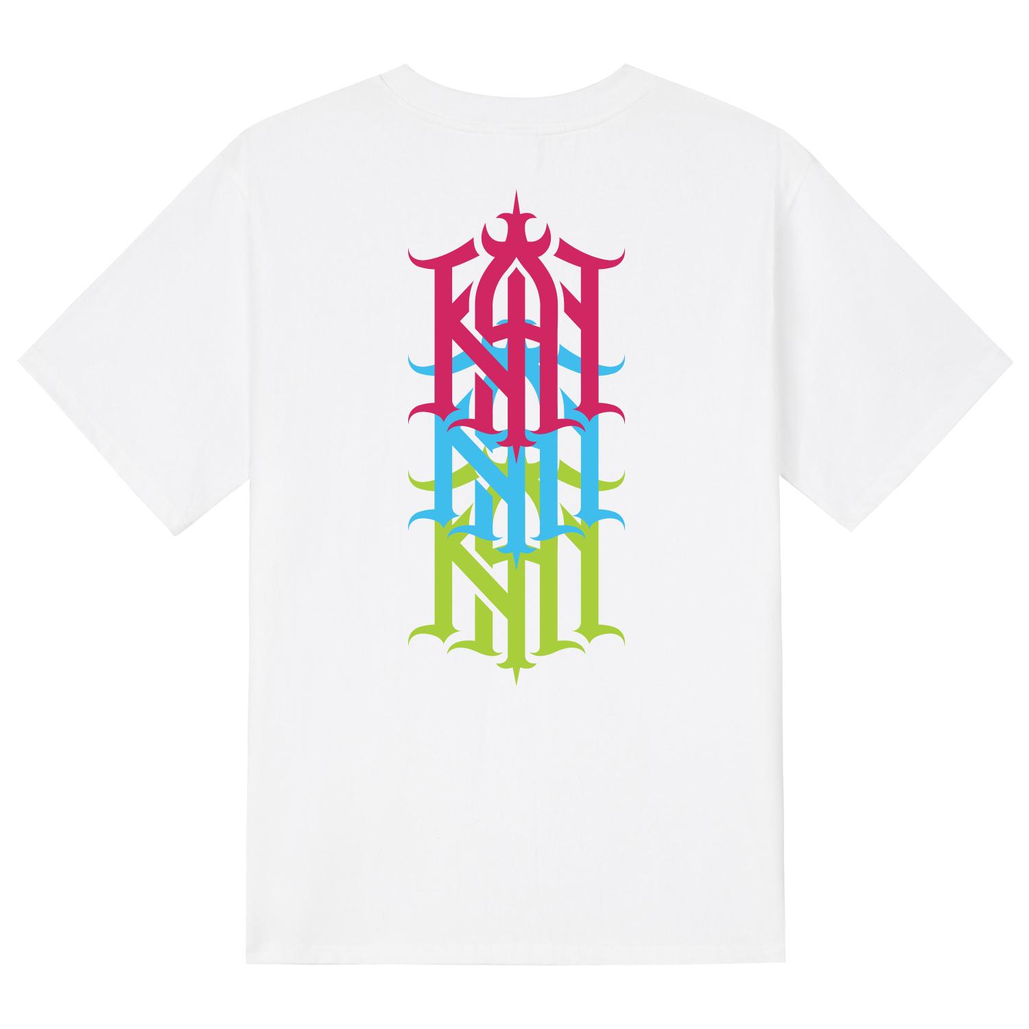 Khan 6312 Ktw0046 Khan Symbol Cross Short Sleeve T-Shirt - White White/M