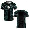 Summer men's fashion trend sports boxing UFC match jersey 3D digital printing short-sleeved T-shirt top