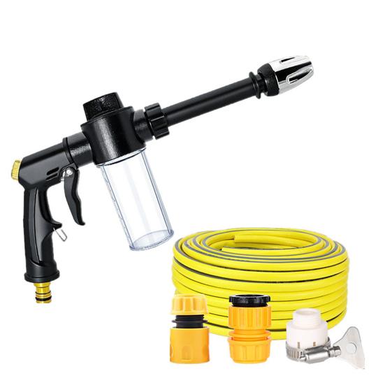 Garden Hose Nozzle with Foam Cannon 3 Spray Modes High-Pressure Hose