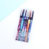 Creative Korean Stationery Pen Set Signature Pen Award Black Water Pen Set of 6 Children Gift School Office Writing Supplies