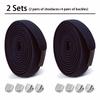 2Pair Elastic Laces Sneakers Tennis Shoelaces without ties Kids Adult No Tie Shoe laces 8mm Flat Shoelace Shoes Accessories