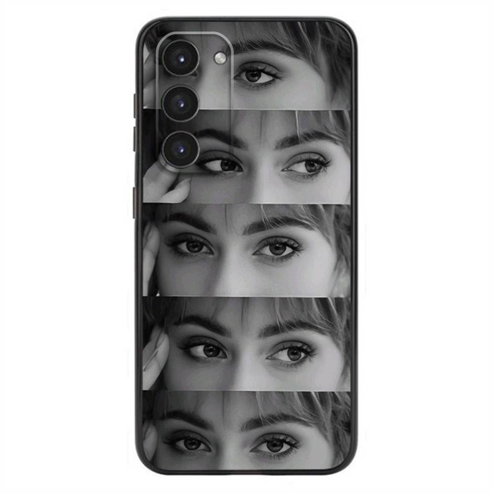 Singer T-Tini S-Stoessel Phone Case For Samsung Galaxy A20,21s,22,31,32,52,53,72,73,80,91 Soft Liquid Silicone Black Cover