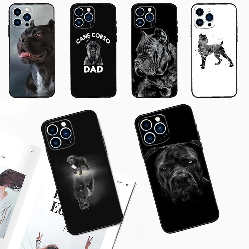 Cane Corso Italian Mastiff Phone Case For iPhone 17 Pro Max 17 Air 11 14 15 16 Pro Max Plus 12 13 Mini 16e Back Cover