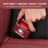 VIJT4 For Skoda Car Seat Safety Belt Buckle Base Clip Protection Cover Fabia 1 2 Octavia a7 RS Superb Rapid Yeti Karoq Vision