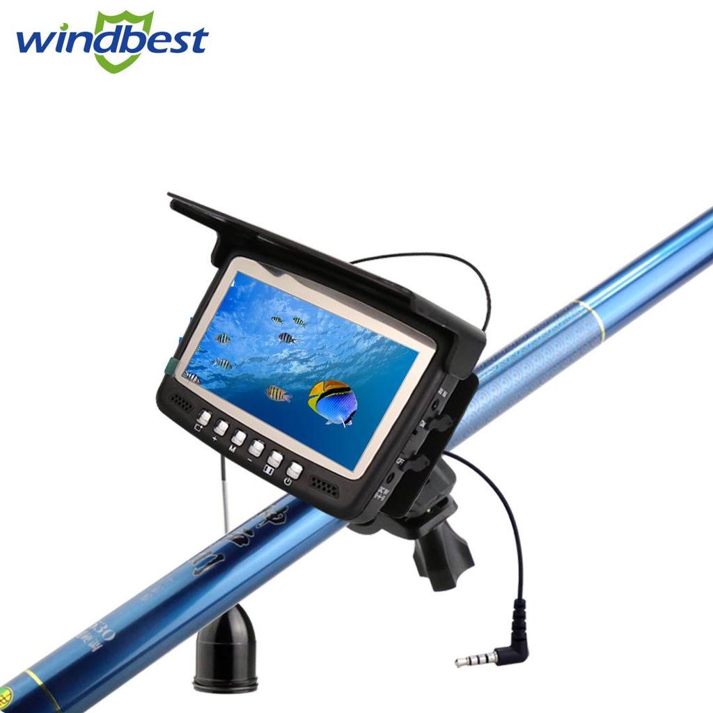 4.3-Inch Night Vision Fish Finder Underwater Camera with Anchor Detection