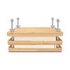 Wooden Bamboo Book Press Portable Book Press Binding Machine Book Binding Kits  Book Binding Tool