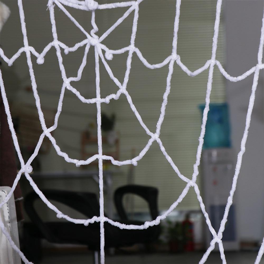 Stretchy Halloween Spider Web Giant Halloween Plush Cobweb Durable   Ghost Festival