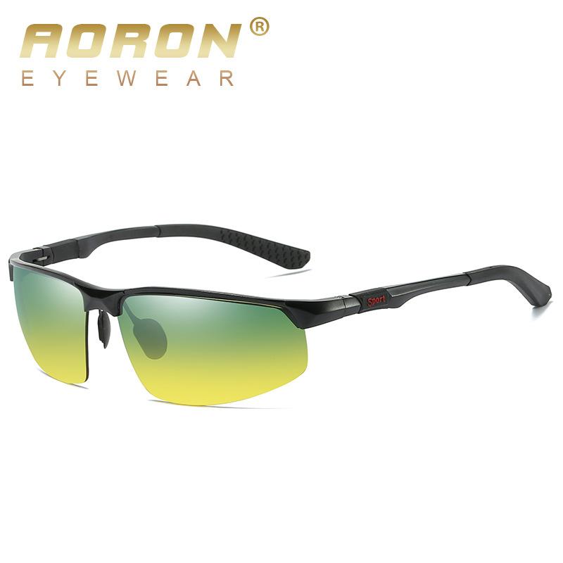 aoron More Than 100 Colors Polarized Sunglasses for Men Women Fashion Design Metal Frame Outdoor UV400 Anti Glare Driving Glasses