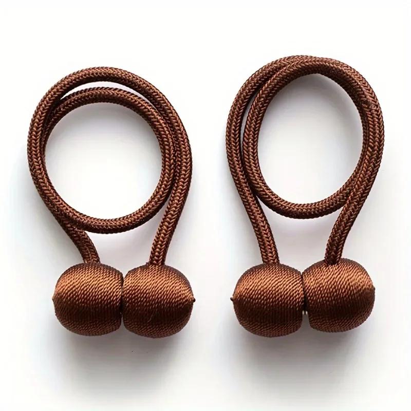 2PC Magnetic Curtain Tiebacks Earphone Design Shower Curtain Holders Decorative Bathroom Home Accessories Decoration Hooks