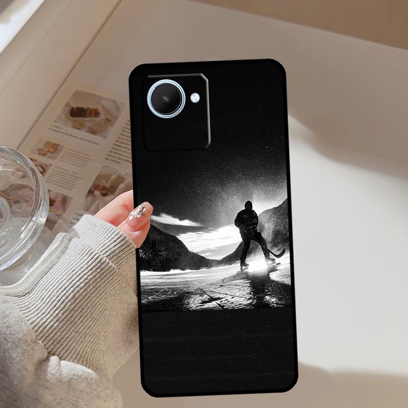 

Ice Hockey For Realme 13 12 10 11 14 Pro Plus GT 6T 6 5 GT7 Pro C61 C55 C53 C51 C21Y C25S C75 C67 Case Realme 11 Pro