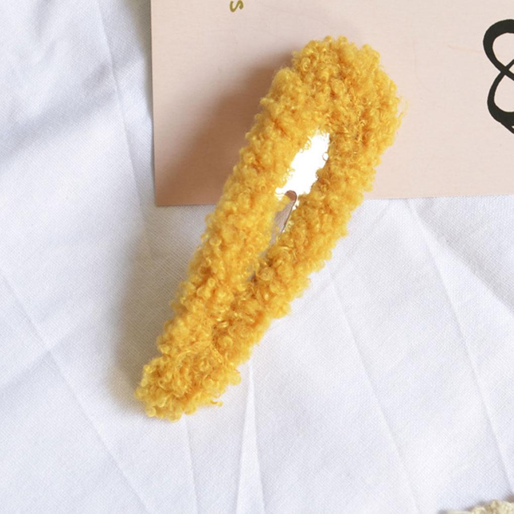 Frauen Mädchen Kinder Fuzzy Haar Clip Fuzzy Weiche Haar Pin Bang Clamp Clips Kinder Kopf Zubehör