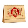 New Year festive Red 2026 Desktop Desk Calendar Standing Desktop Paper Calendar  Table Decorations
