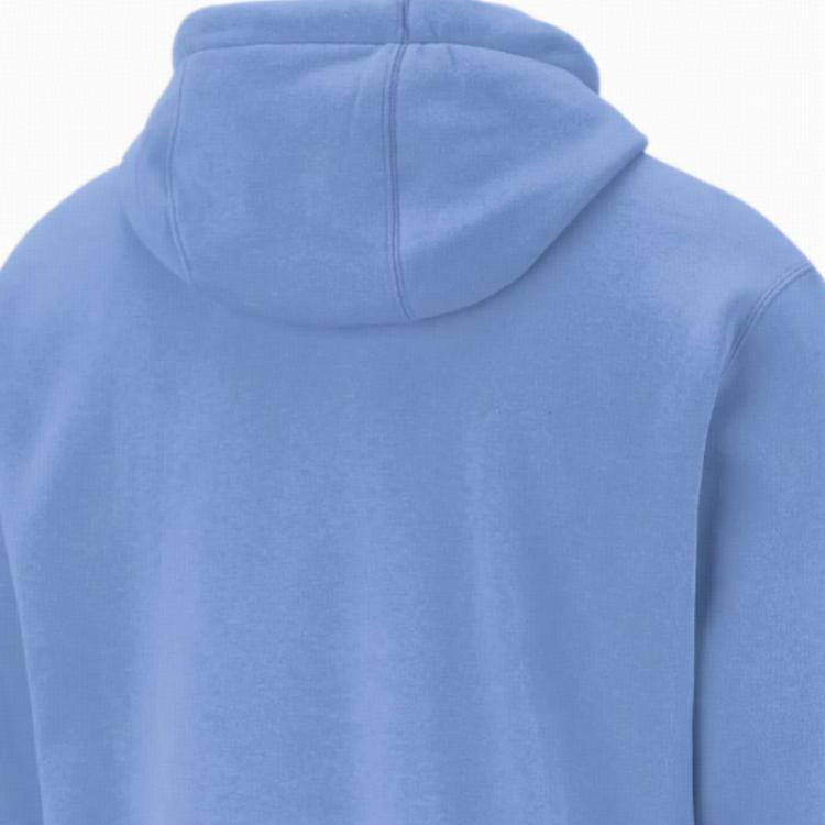 Nike UNC Club American Style Hoodie With Letter Print And Drawstring Men Hoodies Sky-Blue FN7839-448