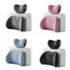 NEW Headrest Lumbar Support Memory Foam Vertebral Lumbar Support Car Neck Pillow Back Cushion Office Car Interior Accessories