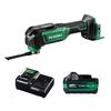 HiKOKI CV36DMA 36V Rechargeable with Blade Lightweight Slim Includes 1 and Case (XPZ) Multi-Tool One-Action Change, Starlock, 2.2kg, Diameter,