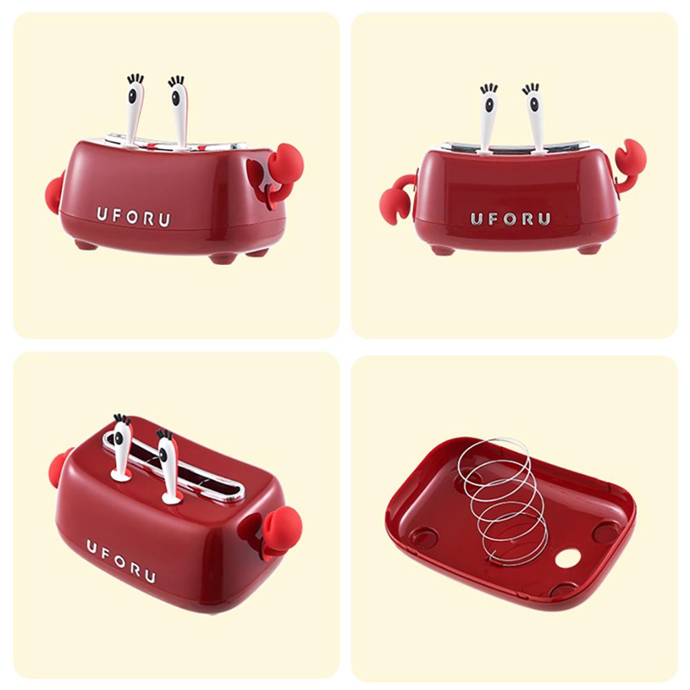 Tissue Box, Cartoon Design Featuring Mr Crab, an Adorable Tissue Storage Box Suitable for the Living Room, Bedroom, and Bathroom