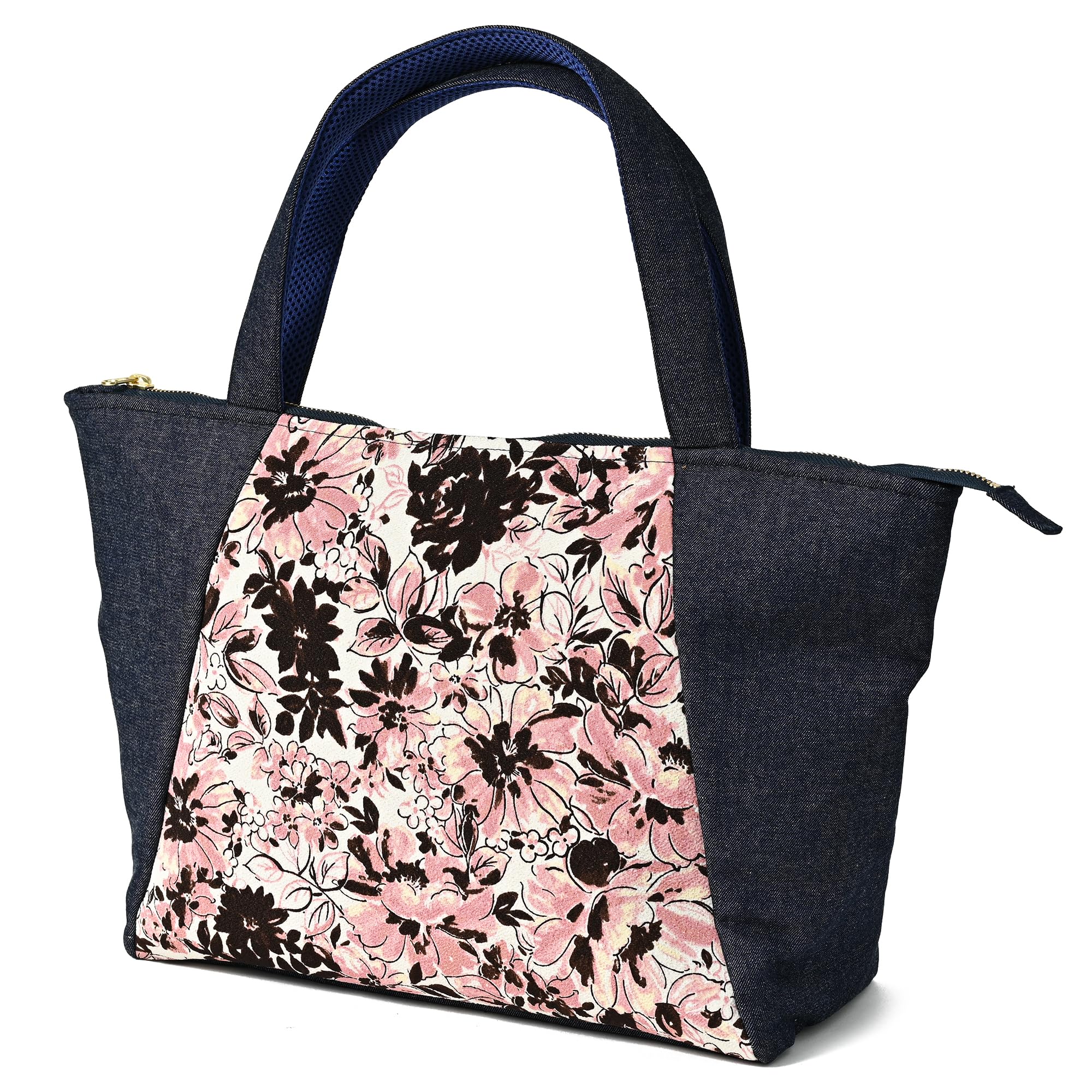 

Designed by an active A4 size crepe x Okayama denim tote made in large for MADE IN JAPAN [ENTRAMBI] model! storage, bag, handbag, Japan,