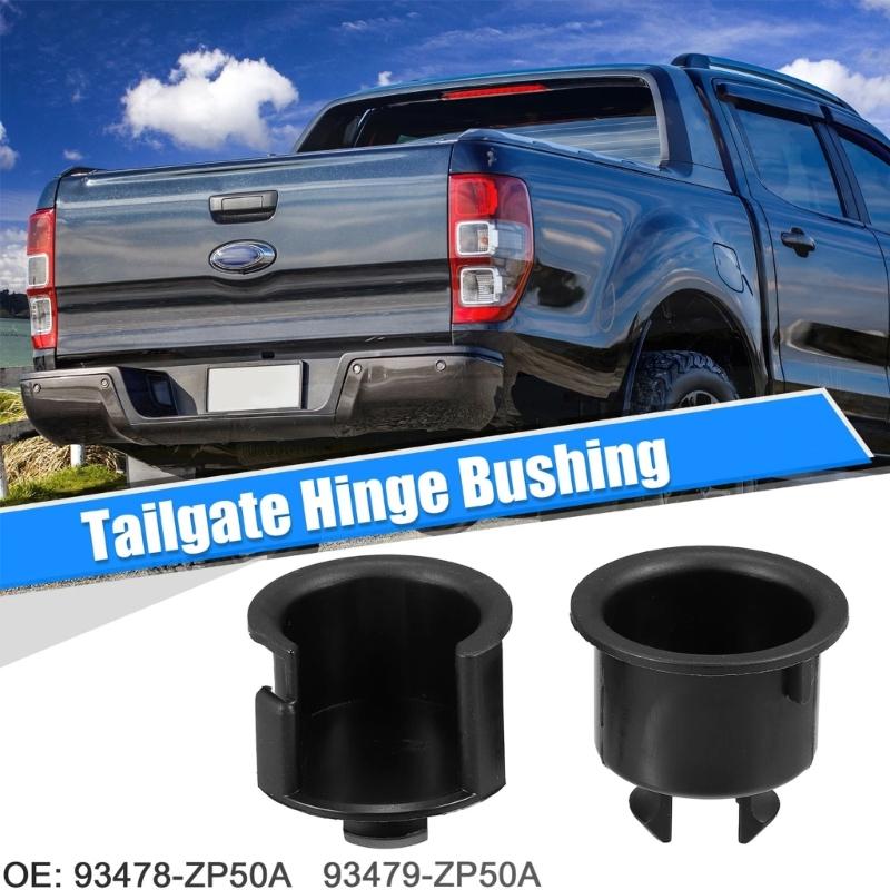Auto Accessory for  2005-2018 Rear Tailgate Hinge Bushing 93478-ZP50A 93479-ZP50A Replacement Hinge Bushing Set