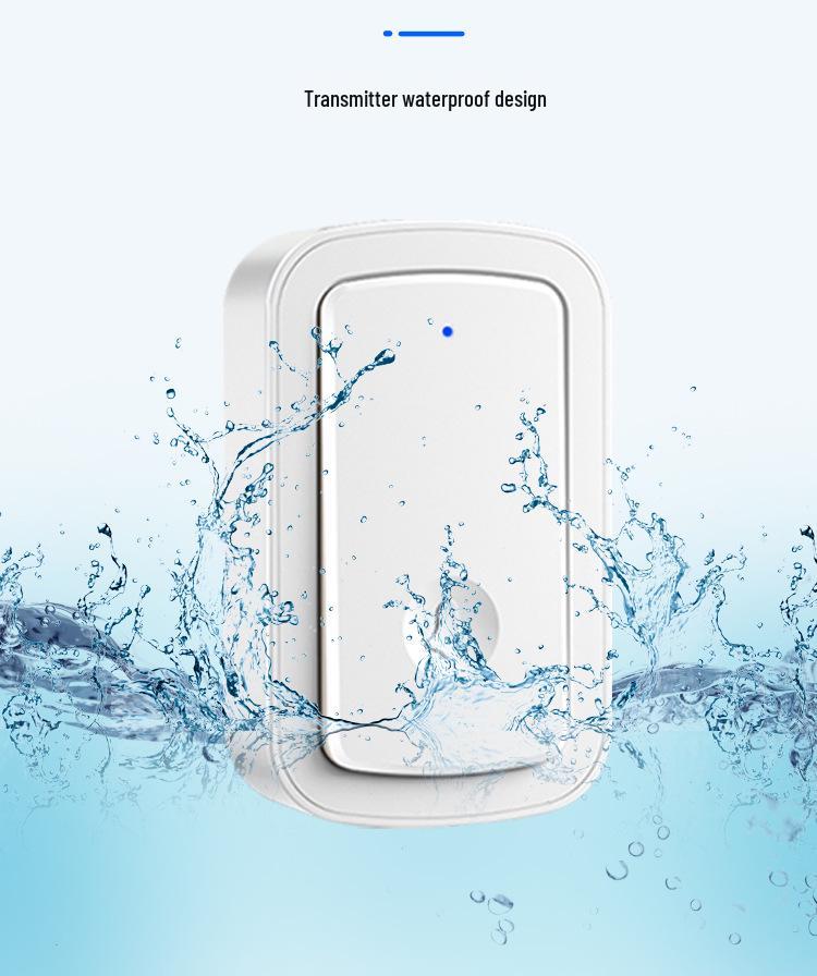 Waterproof Wireless Smart Doorbell: Three-in-One Long Distance Electric Remote Control