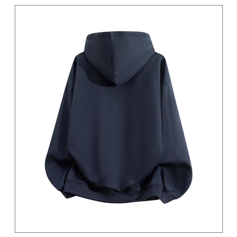 Classic Hooded Sweatshirt for Men Loose Fit Casual Spring Autumn Top