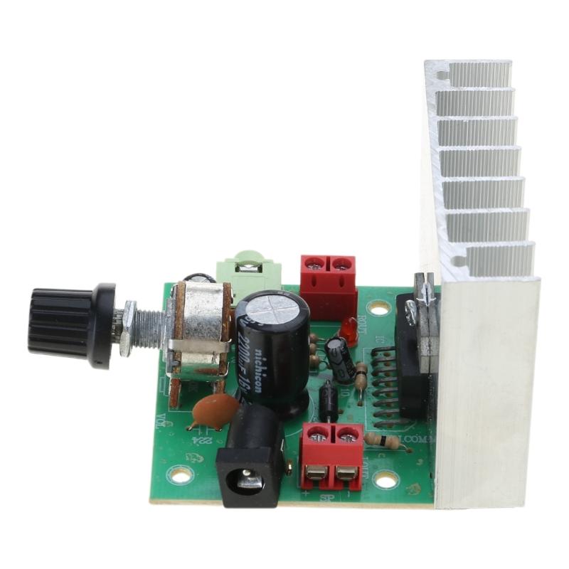 Professional 14W Amplifier Board DX-7266 Low Noise Operation TDA7266 DC12V 2A Finished Power Amplifier Board 2CH