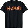 Def Leppard - T-shirt con logo classico
