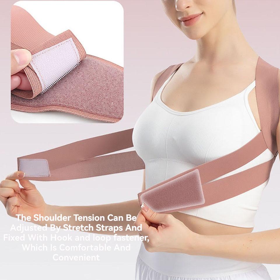 Hunchback Corrector Belt Elastic Invisible Back Straightener Open Shoulder Lumbar Support Unisex Posture Corrector