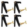 4Pcs Violin Fine Tuners Metal String Adjuster Replacement Musical Accessories for 3 4 4 4