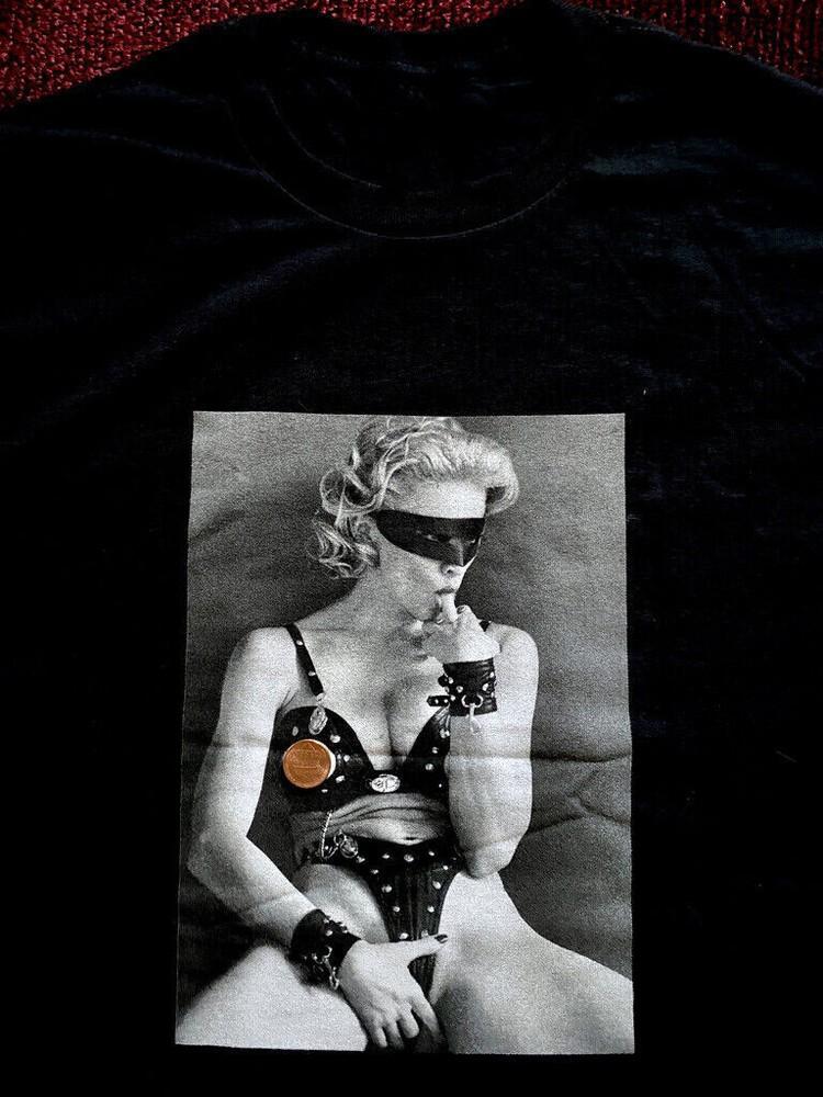 

MADONNA I LL TEACH YOU HOW TO F... T-shirt Cotton Unisex Tee Unisex T-Shirt M
