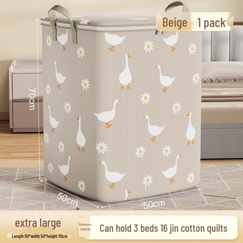 Cross-Border Non-Woven Large Capacity Quilt and Clothes Storage Bag