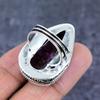 Natural Copper Pink Tourmaline 925 Sterling Silver Jewelry Ring Size 8 ET-4810