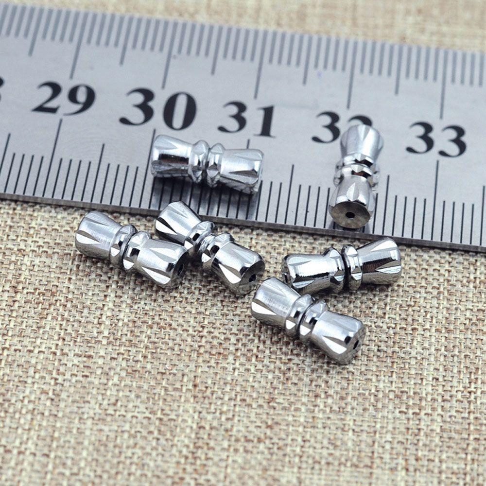 Connect Buckle For Necklace Bracelet Spacer Beads Jewelry Making Screw Clasps Findings Hole