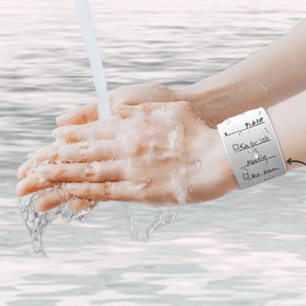 Reusable Memo Pad Planner Memo Slap Bracelets Colorful Planner Note Study Task