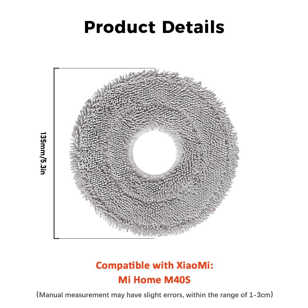 Accessory For Xiaomi Mijia M40S OV31CN Robot Vacuum Cleaner Optional Parts Filter Main Side Brush Roller Mop Dust Bag Holder